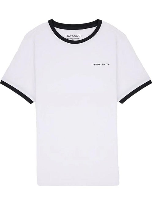 T-shirt Branco para Rapaz Teddy Smith 61007493D - Kiabi T-shirt Branco para Rapaz Teddy Smith 61007493D - Kiabi