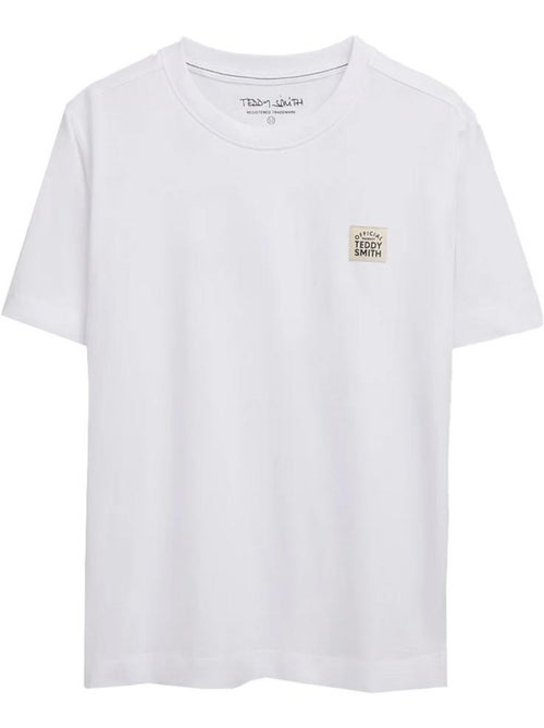 T-shirt Branco para Rapaz Teddy Smith 61007545D - Kiabi T-shirt Branco para Rapaz Teddy Smith 61007545D - Kiabi