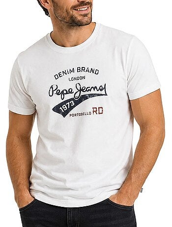 T-shirt Pepe Jeans para Homem - Azul Marinho