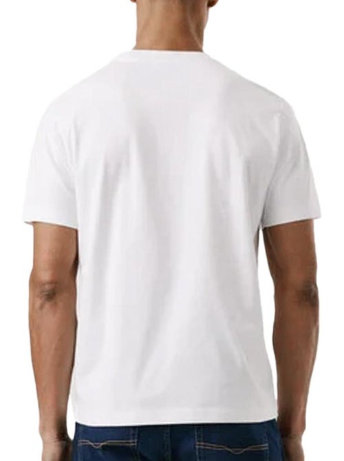 T-shirt Branco Pepe Jeans Trey para Homem - Kiabi