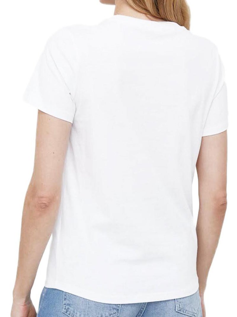 T-shirt Branco Pepe Jeans Wendy para Mulher Branco - Kiabi