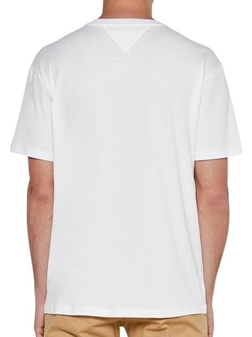T-shirt Branco Regular Fit Tommy Hilfiger para Homem - Kiabi