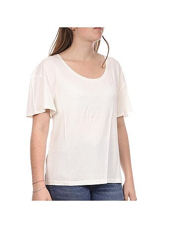 T-shirt Branco Teddy Smith Tifani para Mulher