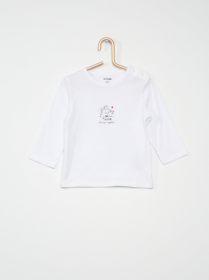 T-shirt BRANCO - Kiabi