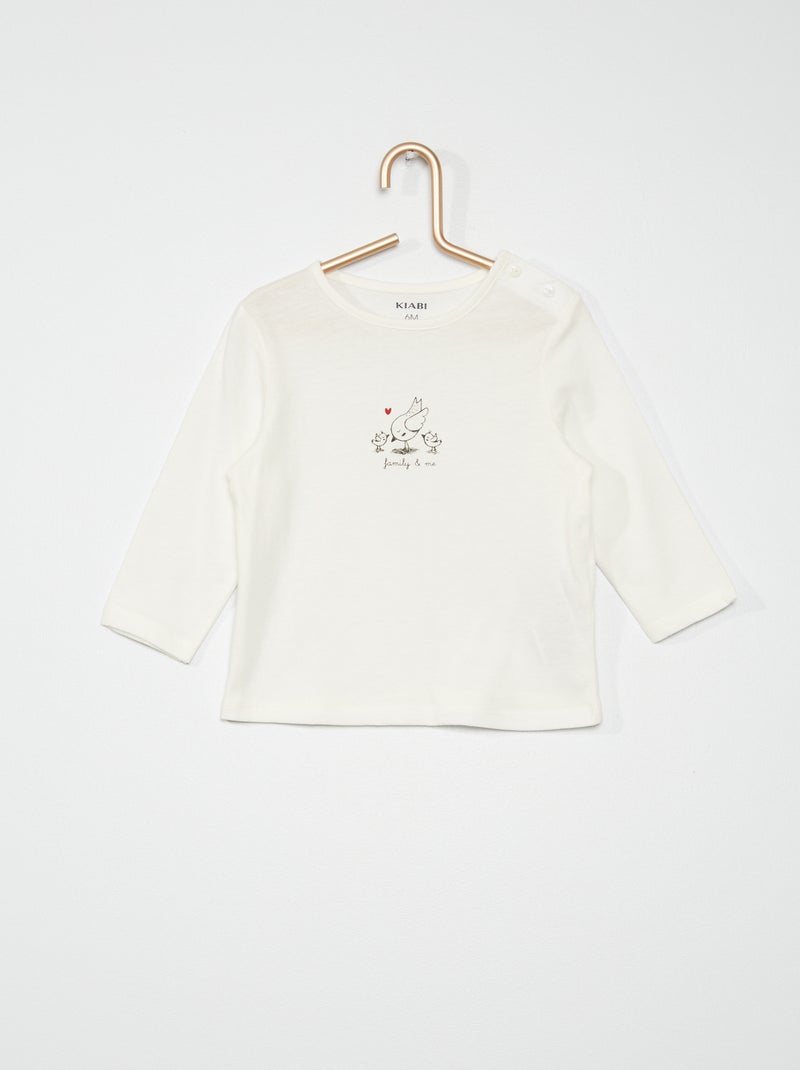 T-shirt BRANCO - Kiabi