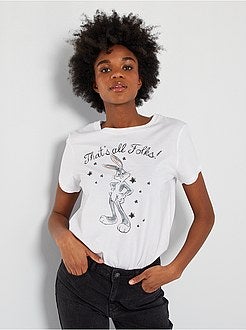 T-shirt 'Bugs Bunny' - Kiabi