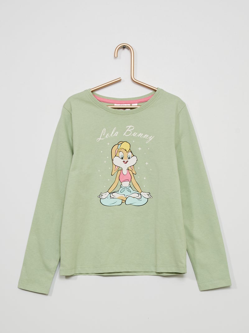 T-shirt 'Bugs Bunny' em jersey VERDE - Kiabi