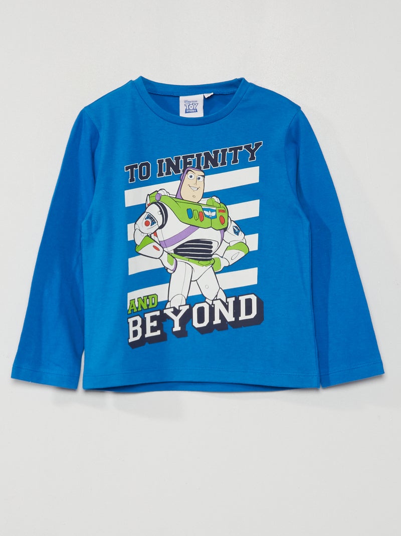 T-shirt 'Buzz Lightyear' 'Toy Story' 'Disney' Azul - Kiabi