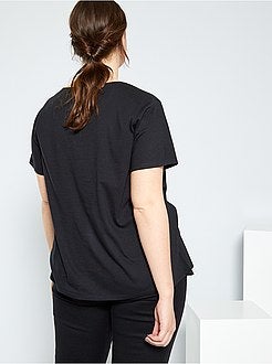 T-shirt 'ça' - Kiabi