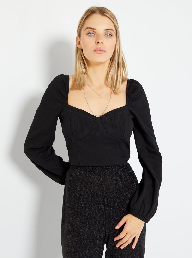 T-shirt caicai Preto - Kiabi