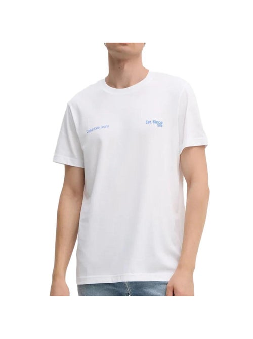 T-shirt Calvin Klein Jeans 1978 Branco para Homem - Kiabi T-shirt Calvin Klein Jeans 1978 Branco para Homem - Kiabi