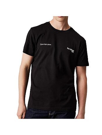 T-shirt Calvin Klein Jeans 1978 Preto para Homem