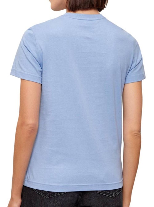 T-Shirt Calvin Klein Jeans Archive Azul para Mulher - Kiabi T-Shirt Calvin Klein Jeans Archive Azul para Mulher - Kiabi