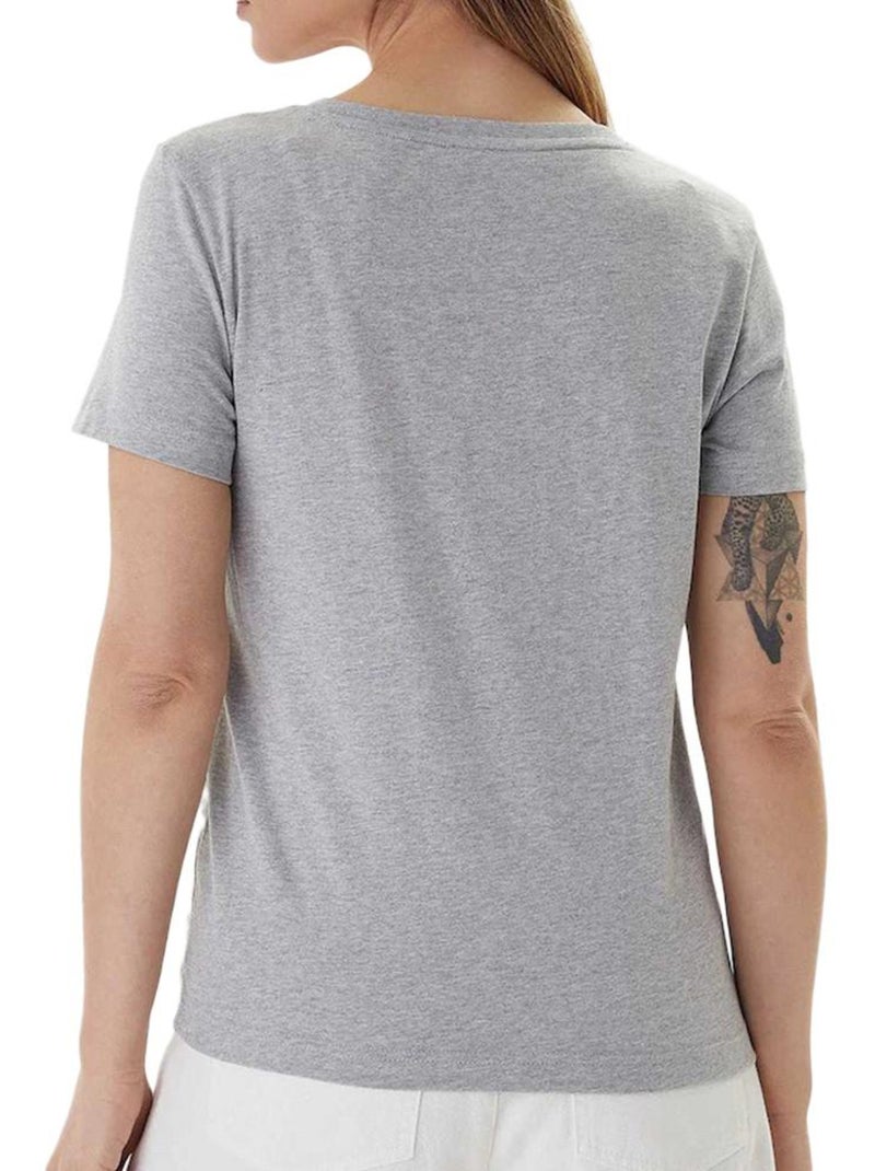 T-Shirt Calvin Klein Jeans Archive LV047B205G Cinzenta para Mulher Cinza-prateado - Kiabi