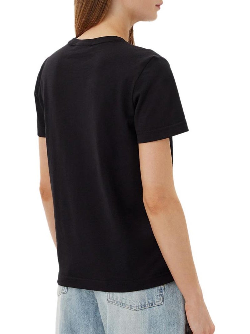 T-Shirt Calvin Klein Jeans Archive Preto para Mulher Preto - Kiabi