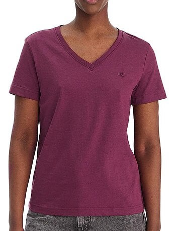 T-shirt Calvin Klein Jeans Archive LV047B205G Preto para Mulher