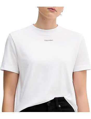 T-Shirt Calvin Klein Jeans Branca para Mulher LV147C857G