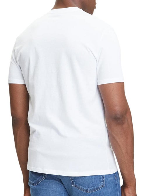 T-Shirt Calvin Klein Jeans Branco para Homem LV04RC857G - Kiabi