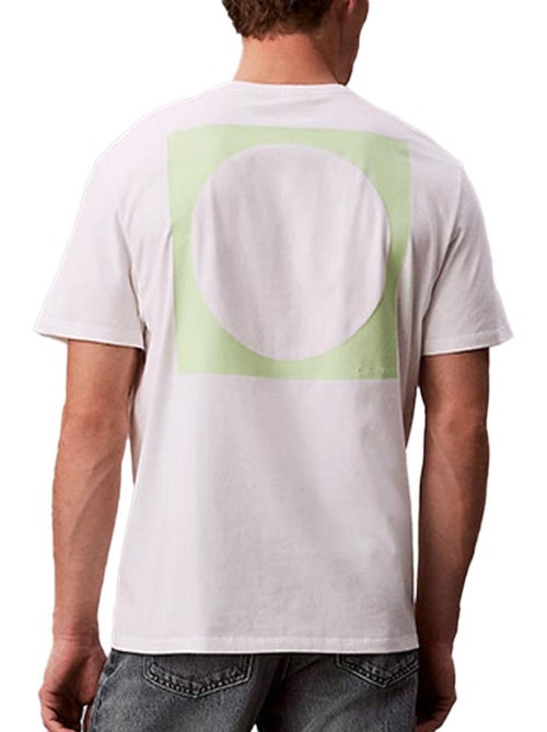 T-Shirt Calvin Klein Jeans Branco para Homem LV04RD810G - Kiabi T-Shirt Calvin Klein Jeans Branco para Homem LV04RD810G - Kiabi