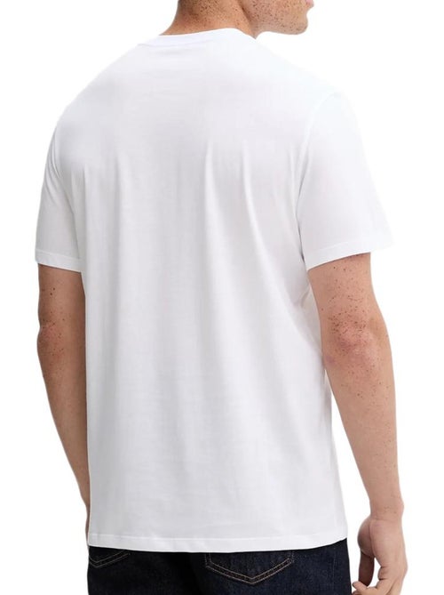 T-Shirt Calvin Klein Jeans Branco para Homem LV04RD821G - Kiabi