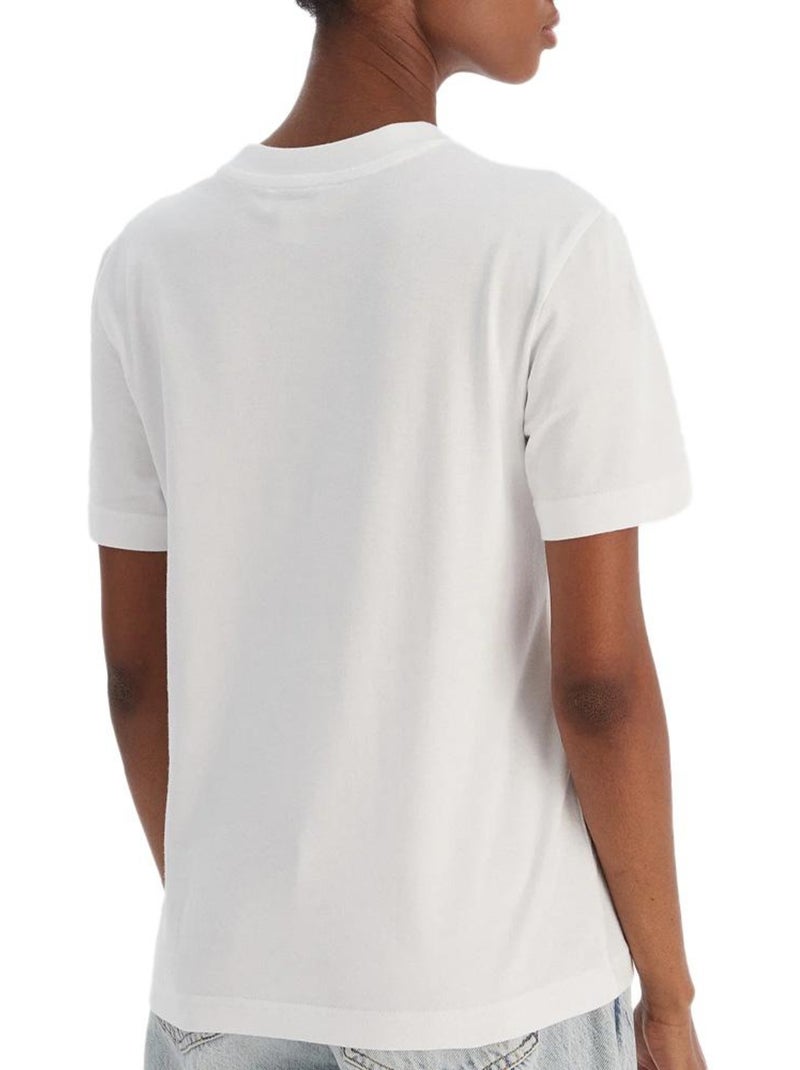 T-Shirt Calvin Klein Jeans Branco para Mulher LV047C912G Branco - Kiabi