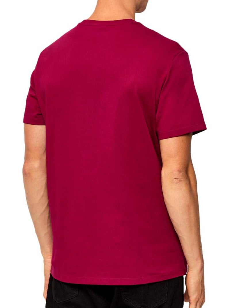 T-Shirt Calvin Klein Jeans Classic Rosa Framboesa para Homem Rosa - Kiabi