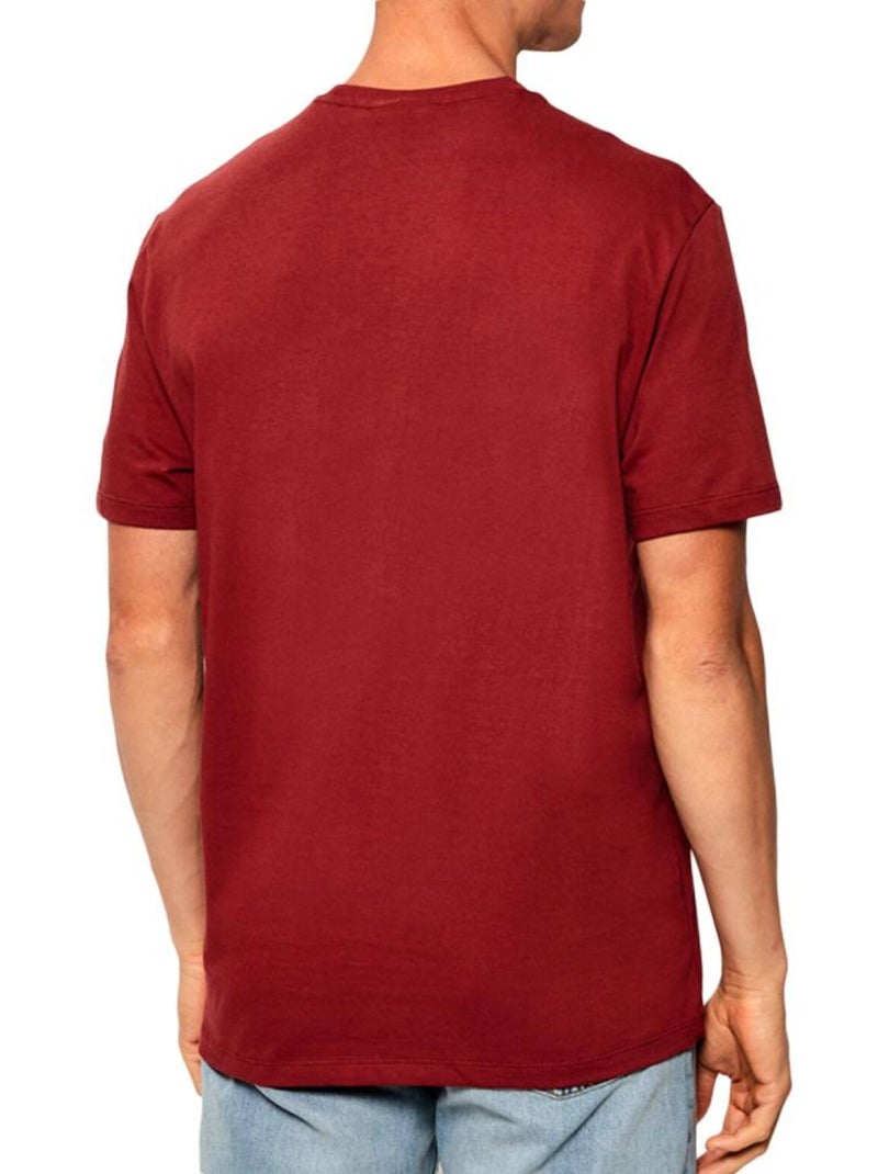 T-Shirt Calvin Klein Jeans Clássica Vermelha para Homem Vermelho - Kiabi