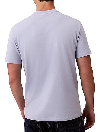 T-Shirt Calvin Klein Jeans Clássica Azul para Homem