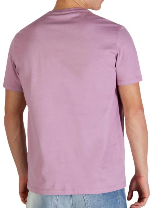 T-Shirt Calvin Klein Jeans Classics Violeta para Homem - Kiabi