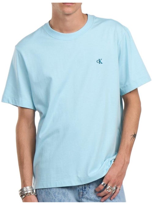 T-shirt Calvin Klein Jeans Easy Azul para Homem LV04RC275G - Kiabi