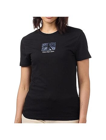 T-shirt Calvin Klein Jeans Estampada para Mulher