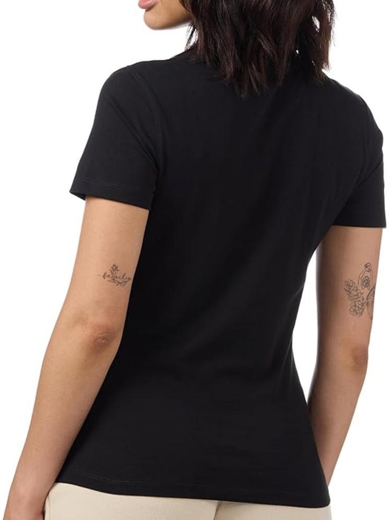 T-shirt Calvin Klein Jeans Estampada para Mulher Preto - Kiabi