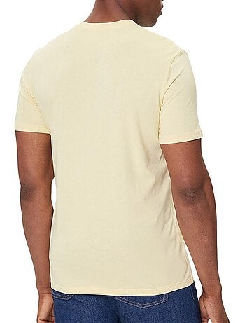 T-Shirt Calvin Klein Jeans Gradiente Amarelo para Homem
