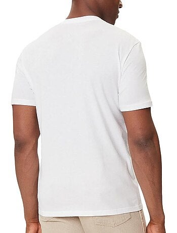 T-Shirt Calvin Klein Jeans Gradiente Branco para Homem