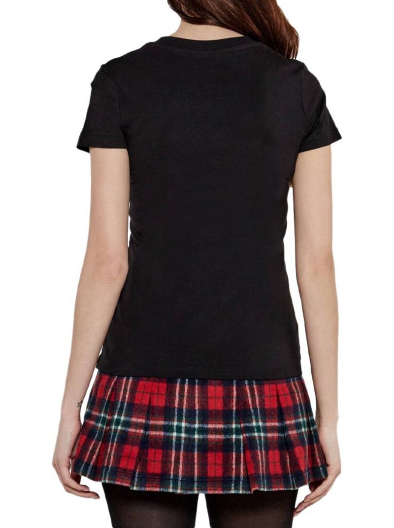 T-shirt Calvin Klein Jeans Gradiente para Mulher Preto - Kiabi