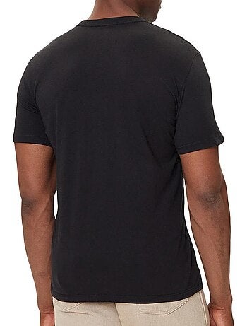 T-shirt calvin klein jeans gradiente preto para homem