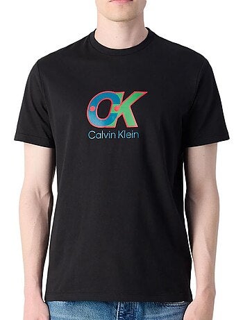 T-Shirt Calvin Klein Jeans LV04RD821G Preto para Homem