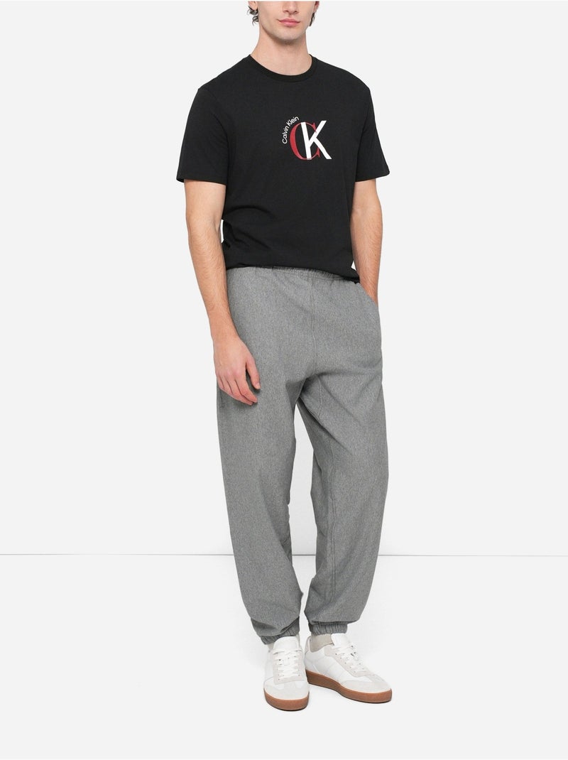 T-shirt calvin klein jeans lv14re829g preto para homem Preto - Kiabi