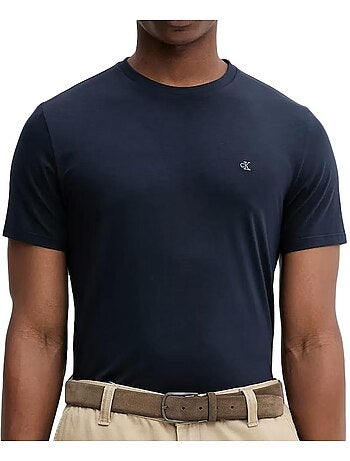 T-shirt Calvin Klein Jeans Marine para Homem LV04LC240G