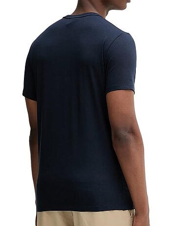 T-shirt Calvin Klein Jeans Marine para Homem LV04LC240G