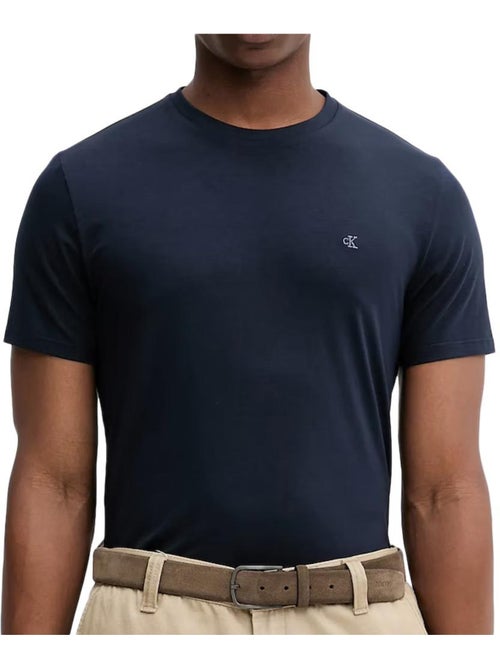 T-shirt Calvin Klein Jeans Marine para Homem LV04LC240G - Kiabi