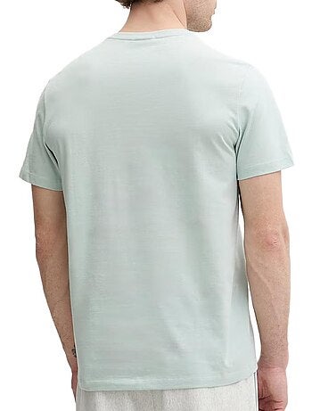 T-shirt calvin klein jeans monogram clássico azul para homem