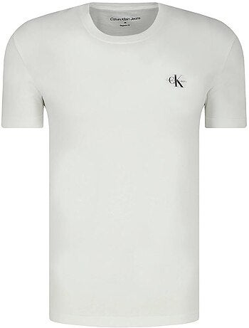 T-shirt Calvin Klein Jeans para Homem Branco/Castanho J30J320199