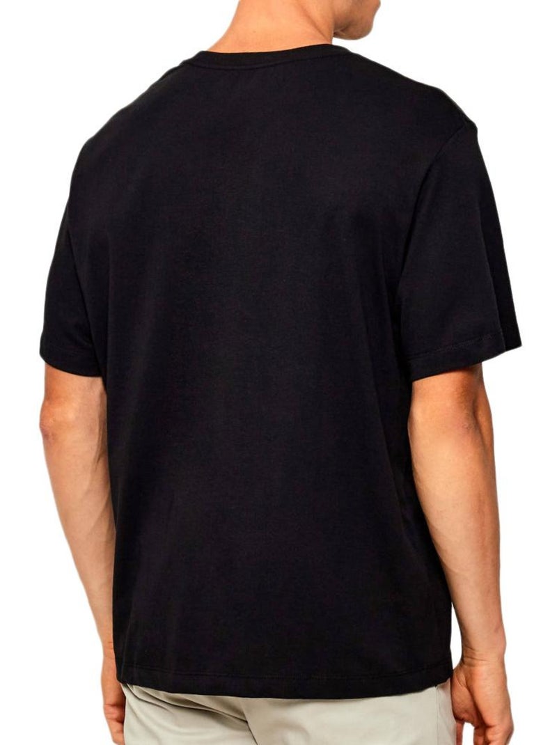 T-shirt Calvin Klein Jeans para Homem Preto/Azul Preto - Kiabi