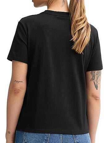 T-Shirt Calvin Klein Jeans para Mulher LV047E804G Preta