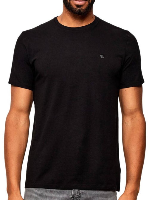 T-shirt Calvin Klein Jeans Preto para Homem LV04LC240G - Kiabi