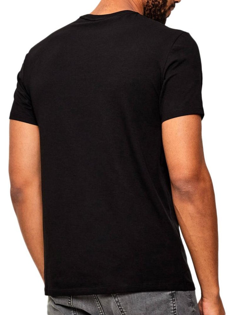 T-shirt Calvin Klein Jeans Preto para Homem LV04LC240G Preto - Kiabi