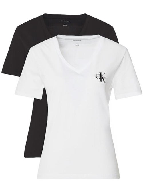 T-Shirt Calvin Klein Jeans Preto para Mulher LV047C906G - Kiabi T-Shirt Calvin Klein Jeans Preto para Mulher LV047C906G - Kiabi