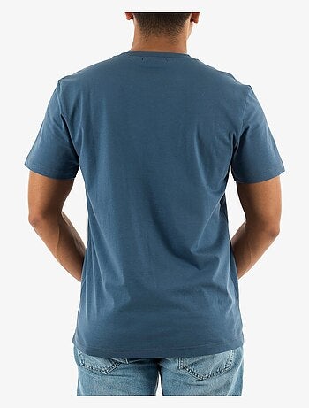 T-shirt calvin klein jeans shadow azul para homem j30j325649
