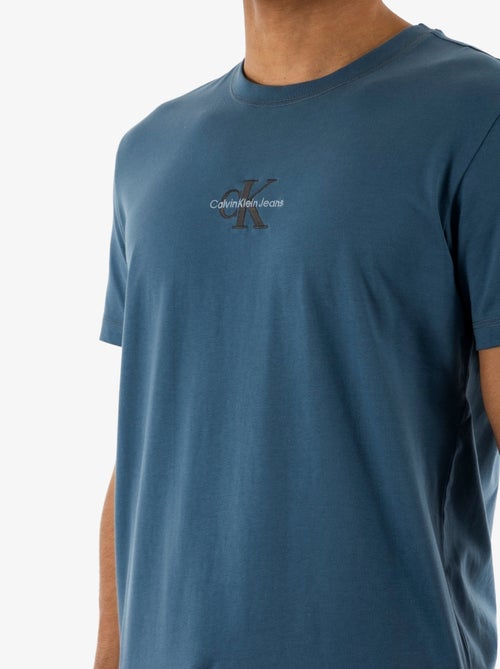 T-shirt Calvin Klein Jeans Shadow Azul para Homem J30J325649 - Kiabi
